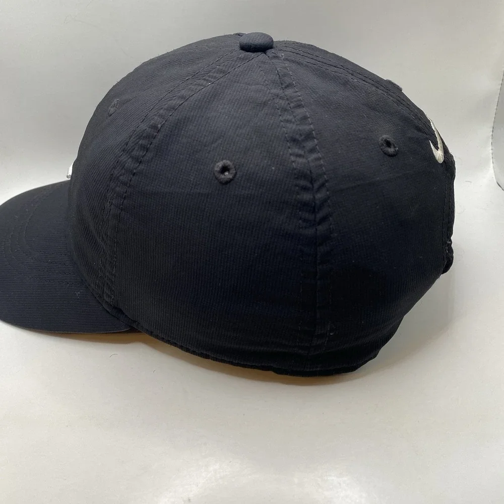 NIKE Hat‎ Legacy91 Black Drifit Running Golf Tennis Adjustable Strapback Cleaned